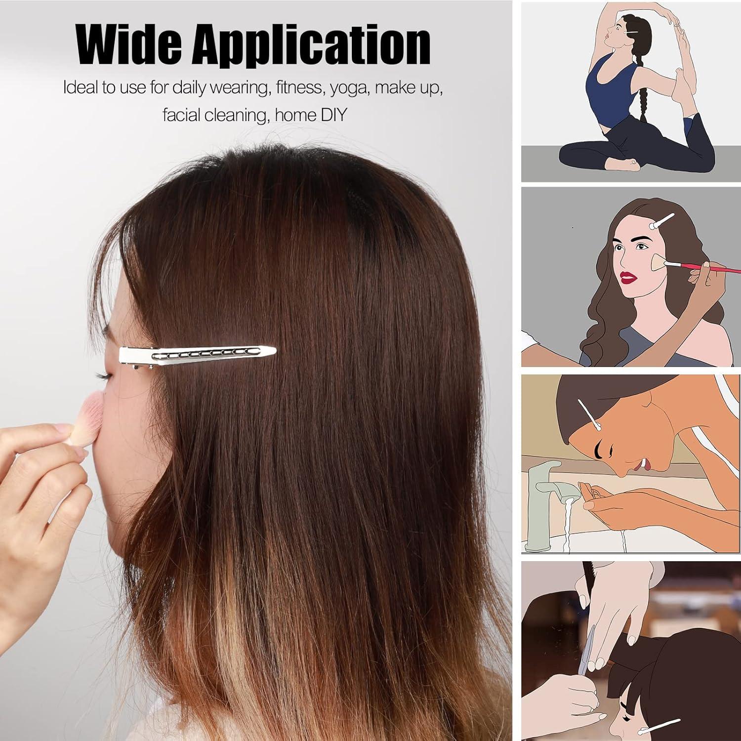 Clips de Pico de Pato YGDZ 30pcs 8.9cm Metal Plata