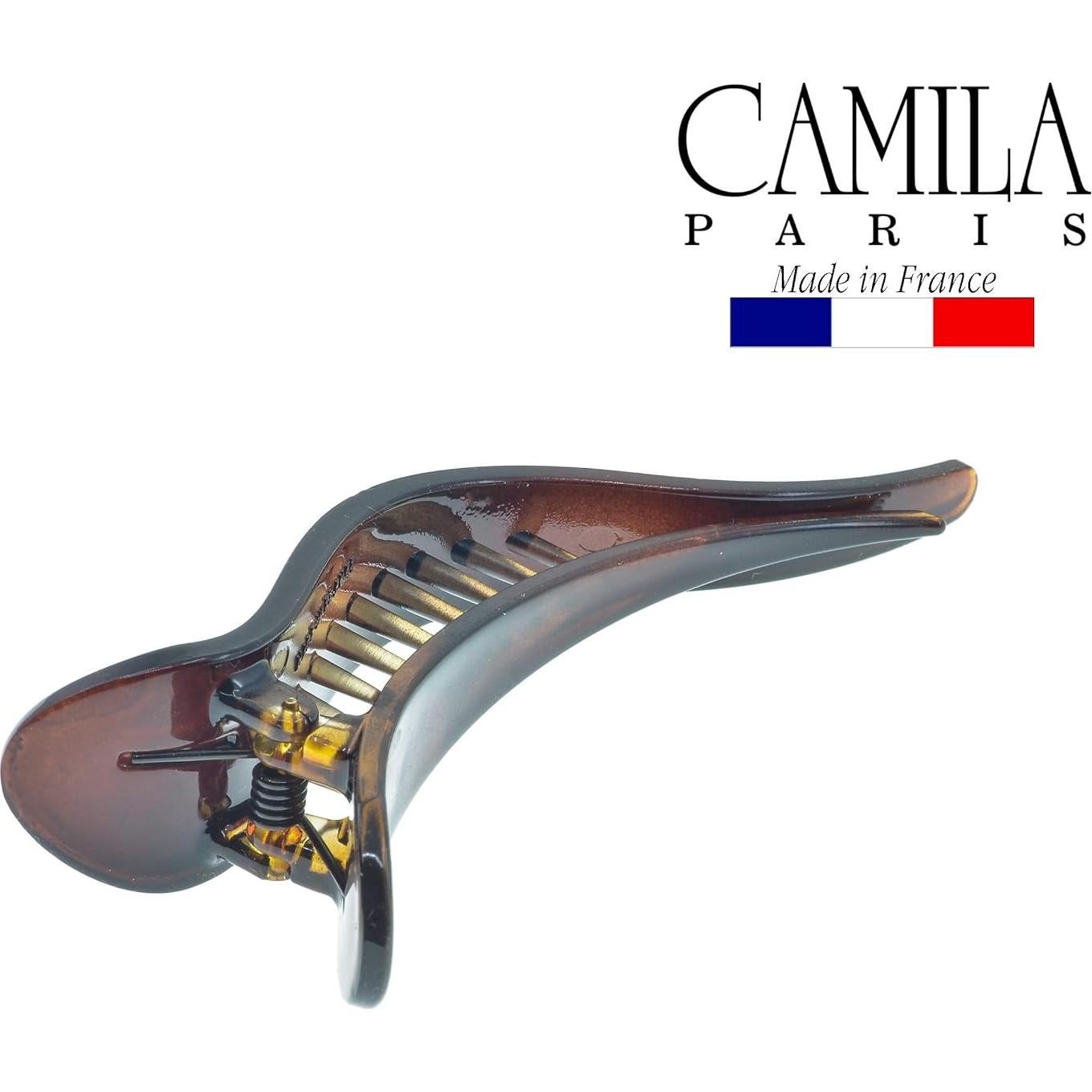 Clip de Pelo Francés Camila Paris CP922 Tortuga 9.5cm