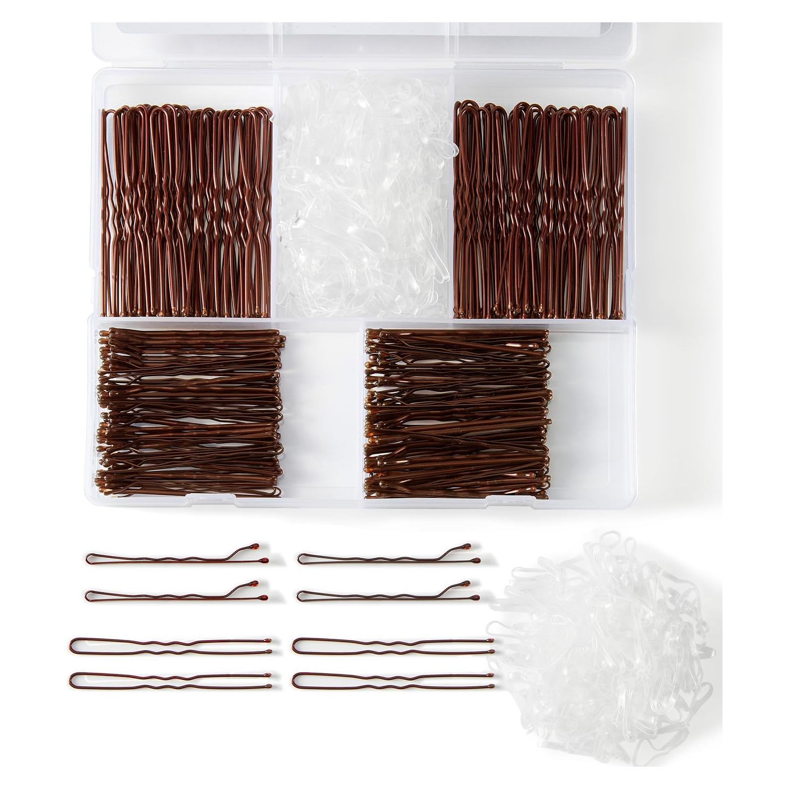 Kit de 400 Piezas Horquillas y Bandas de Goma Lvyesea