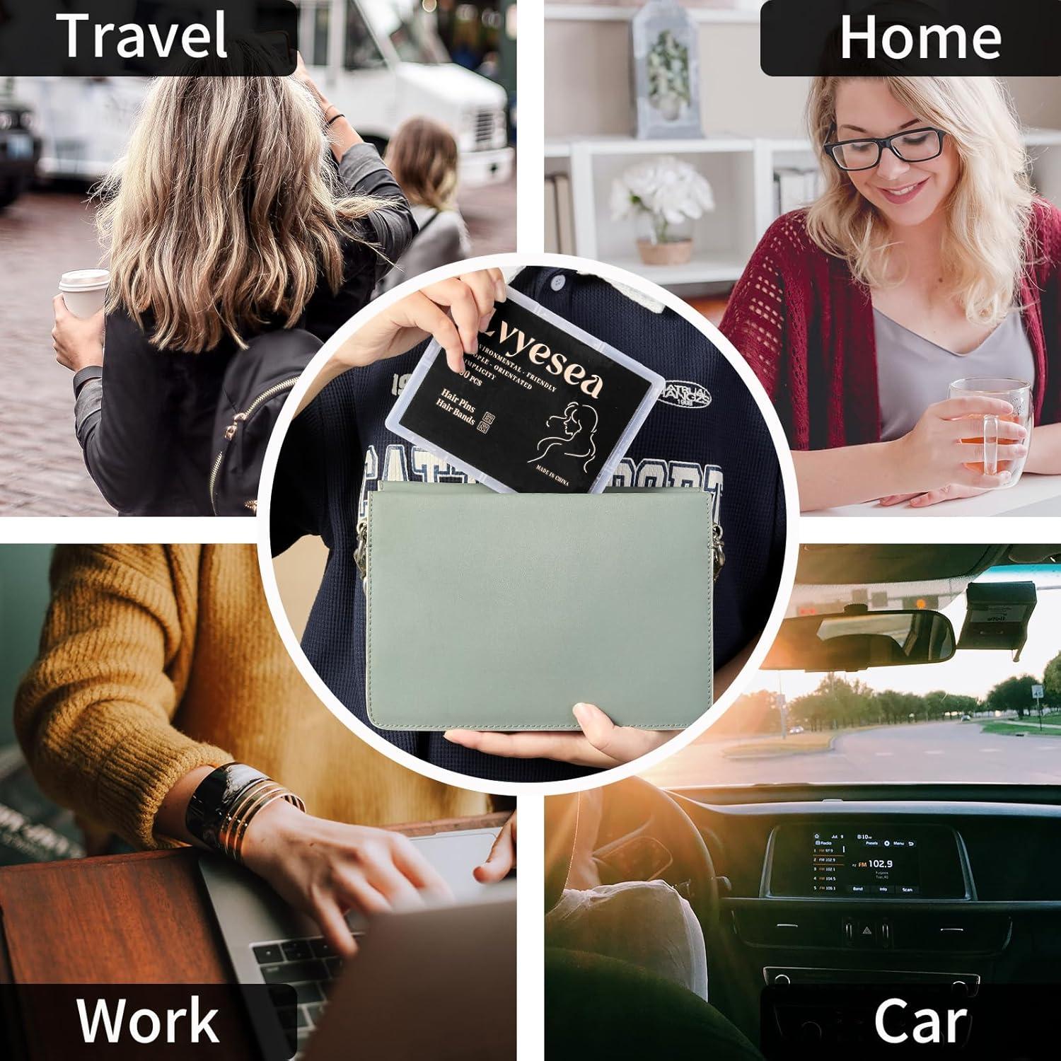 Kit de 400 Piezas Horquillas y Bandas de Goma Lvyesea