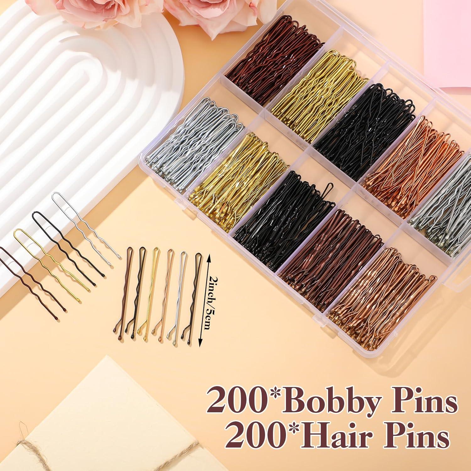 Juego de 400 Horquillas ProSuites 5 Colores 5.08 cm