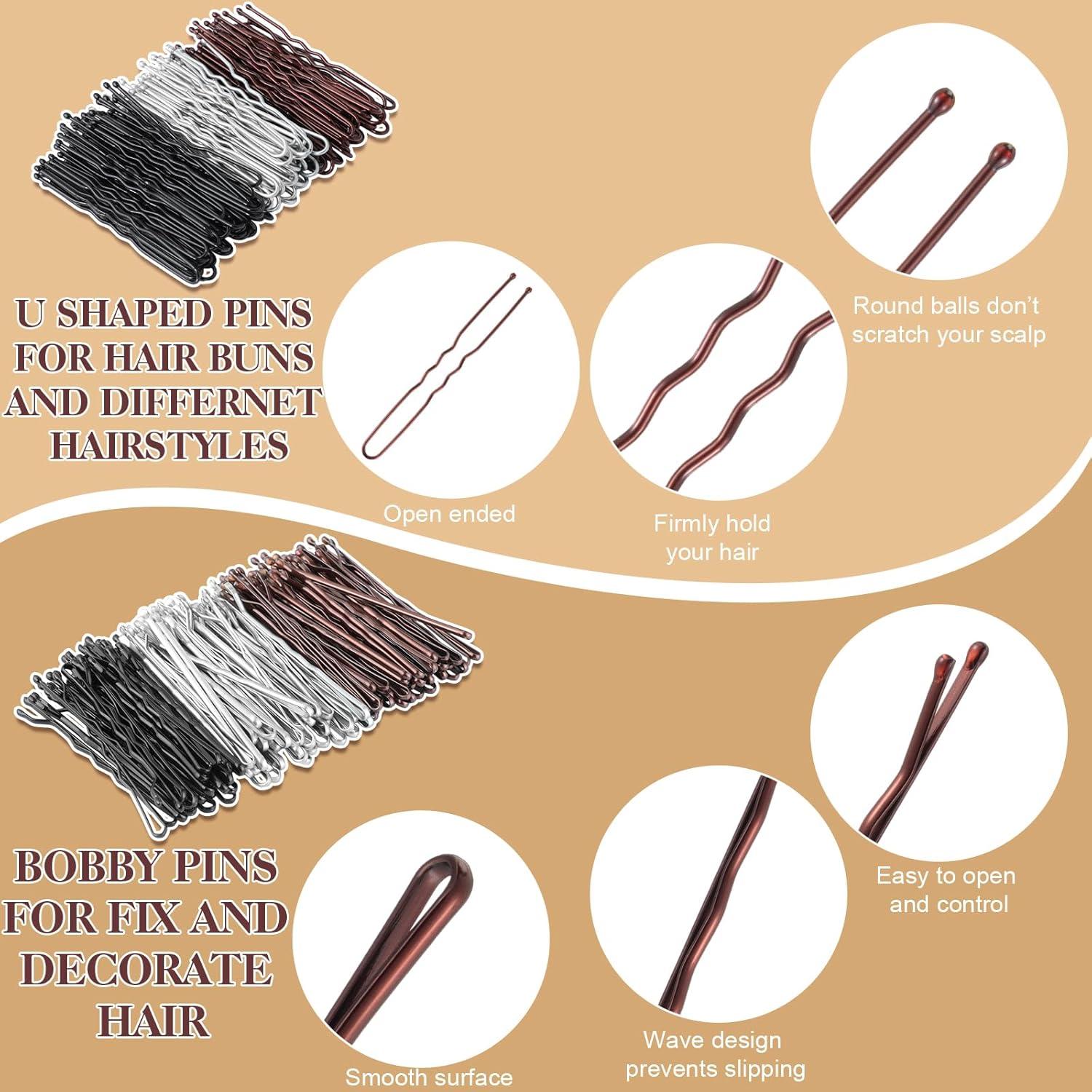 Juego de 400 Horquillas ProSuites 5 Colores 5.08 cm