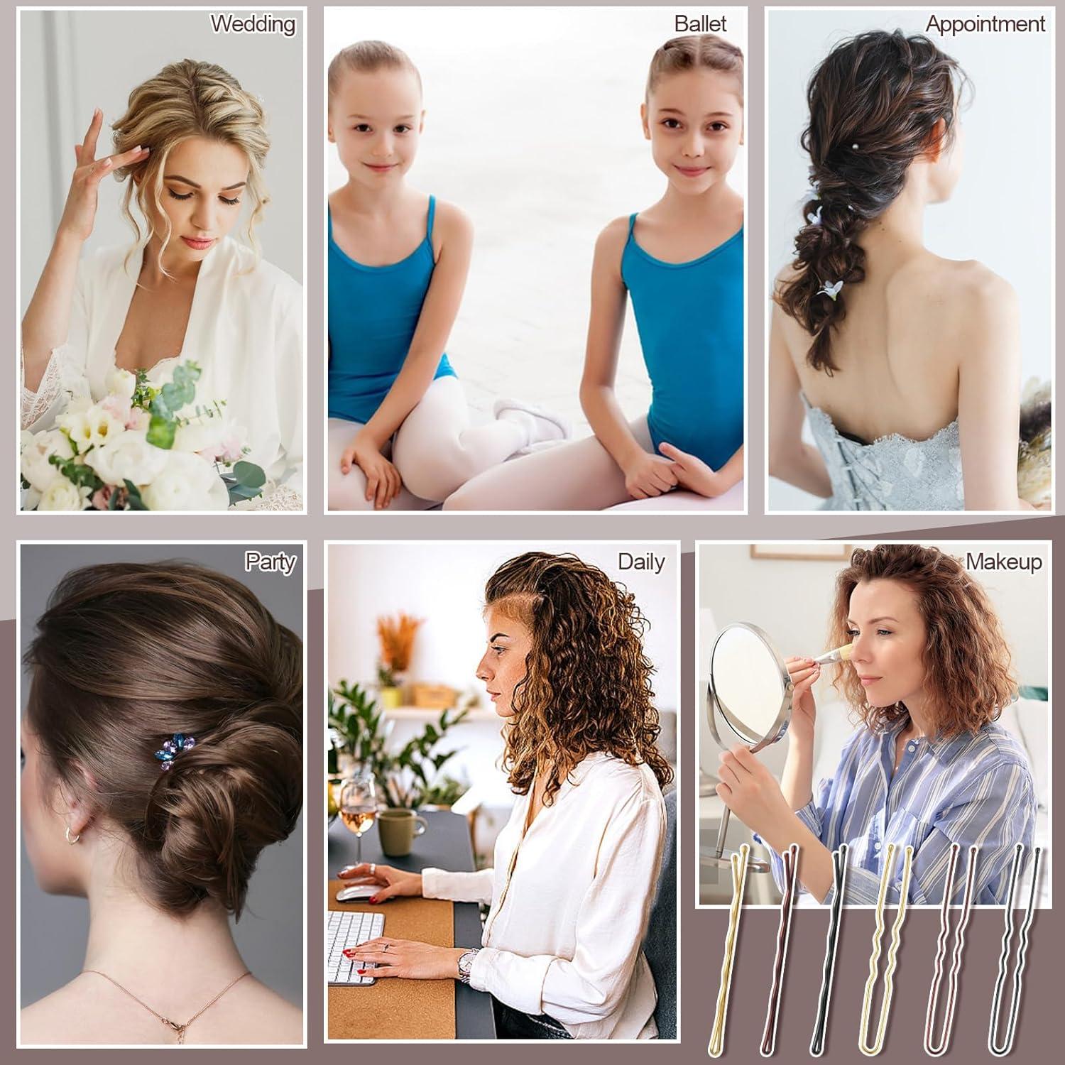 Kit de Horquillas para el Cabello ProSuites 480 Pcs Variados