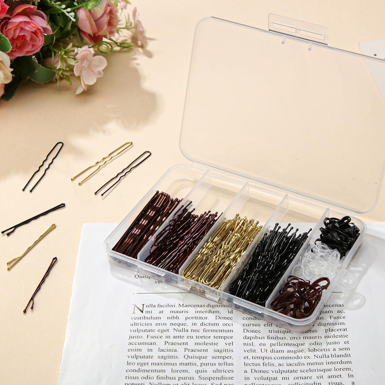 Kit de Horquillas para el Cabello ProSuites 480 Pcs Variados