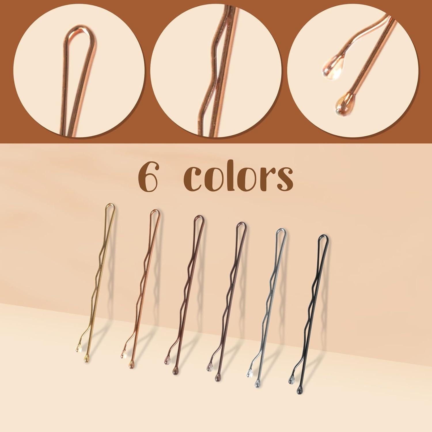 Kit de 360 Horquillas y Gomas Fuceury - 300 Horquillas 5.1 cm