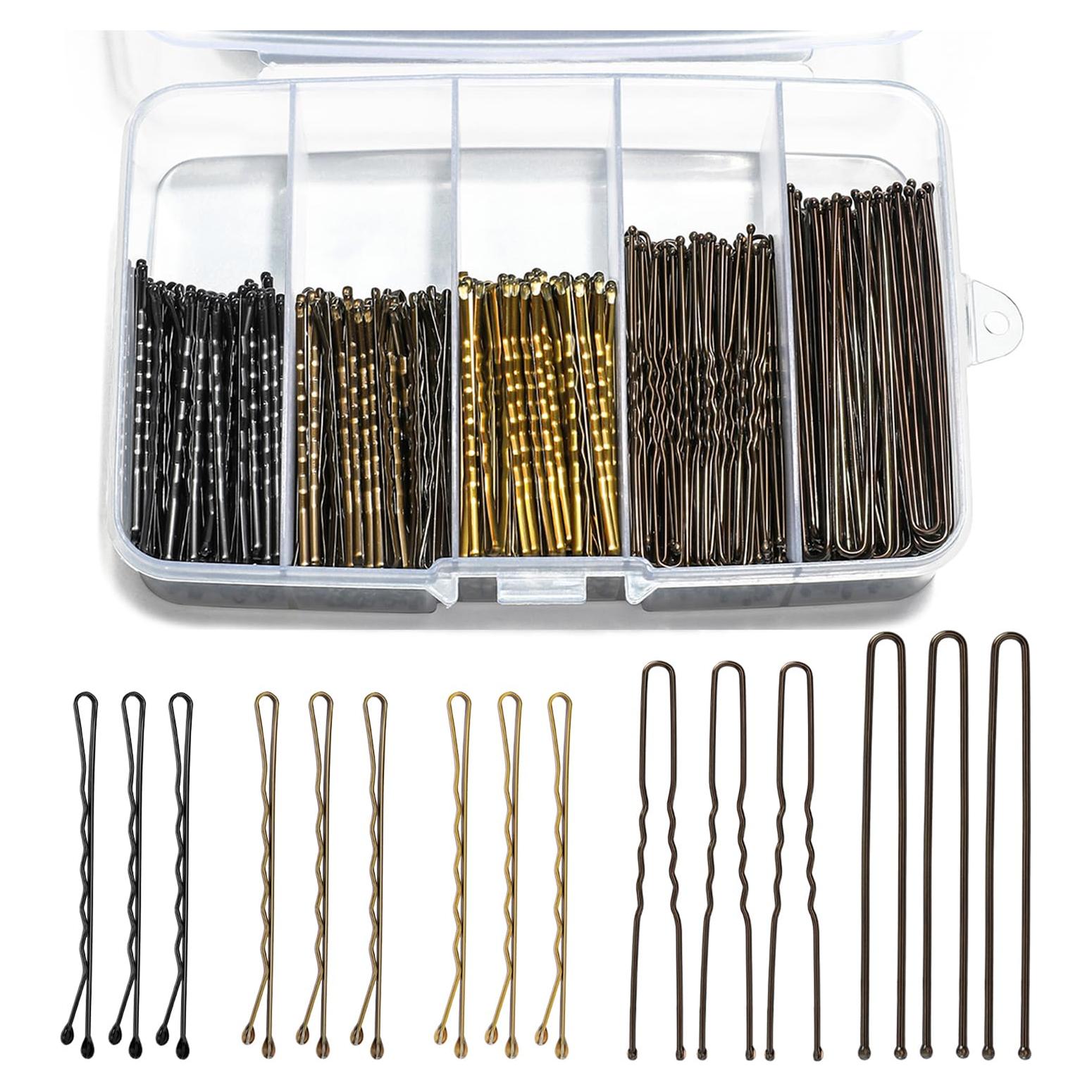 Kit de Horquillas y Pasadores de Cabello Mia Klein 500PCS