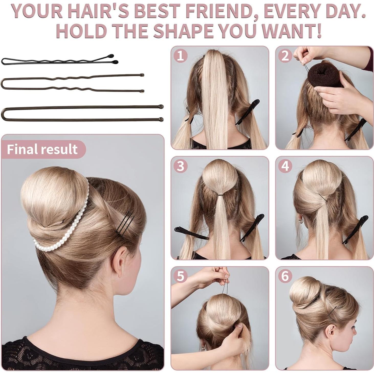 Kit de Horquillas y Pasadores de Cabello Mia Klein 500PCS