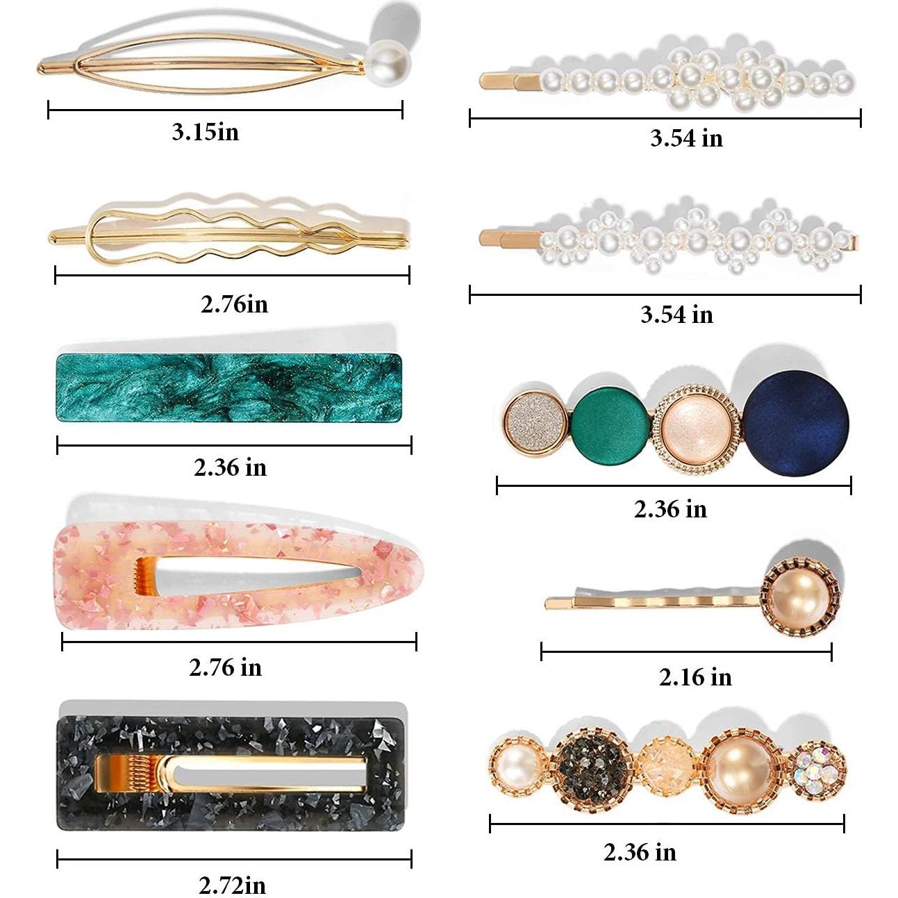 Conjunto de Clips para el Cabello Mehayi 20 Piezas Estilo Boho