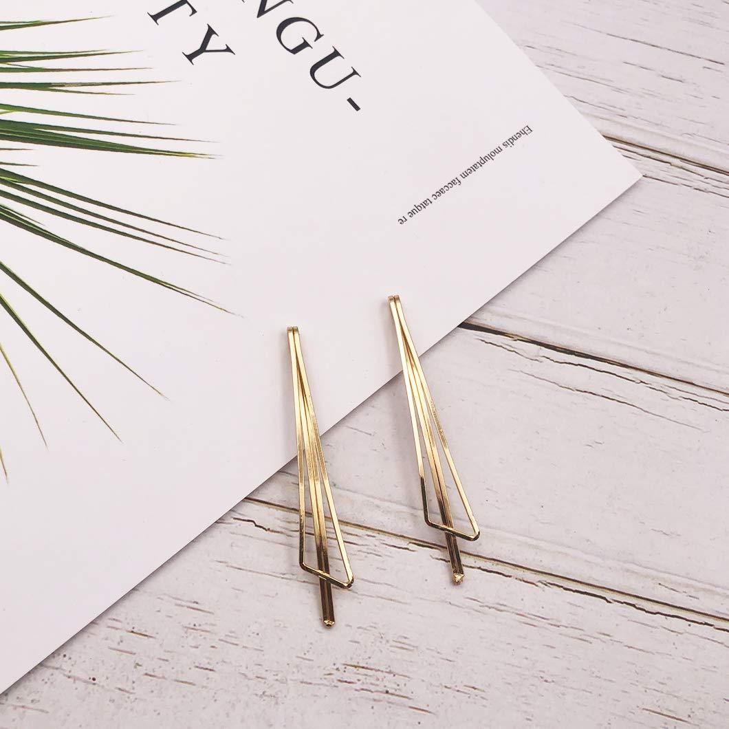 Juego de Horquillas para el Cabello Messen 8 Piezas Doradas