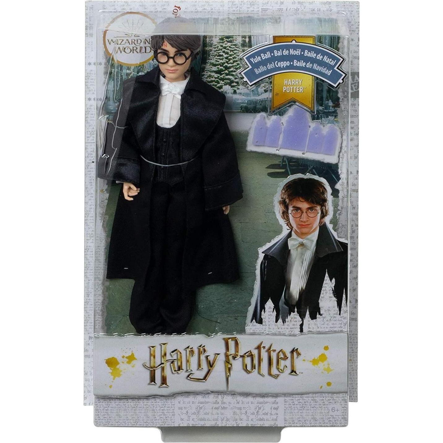 Muñeca Harry Potter Baile de Yule Mattel 20.3x6.4x32.4cm