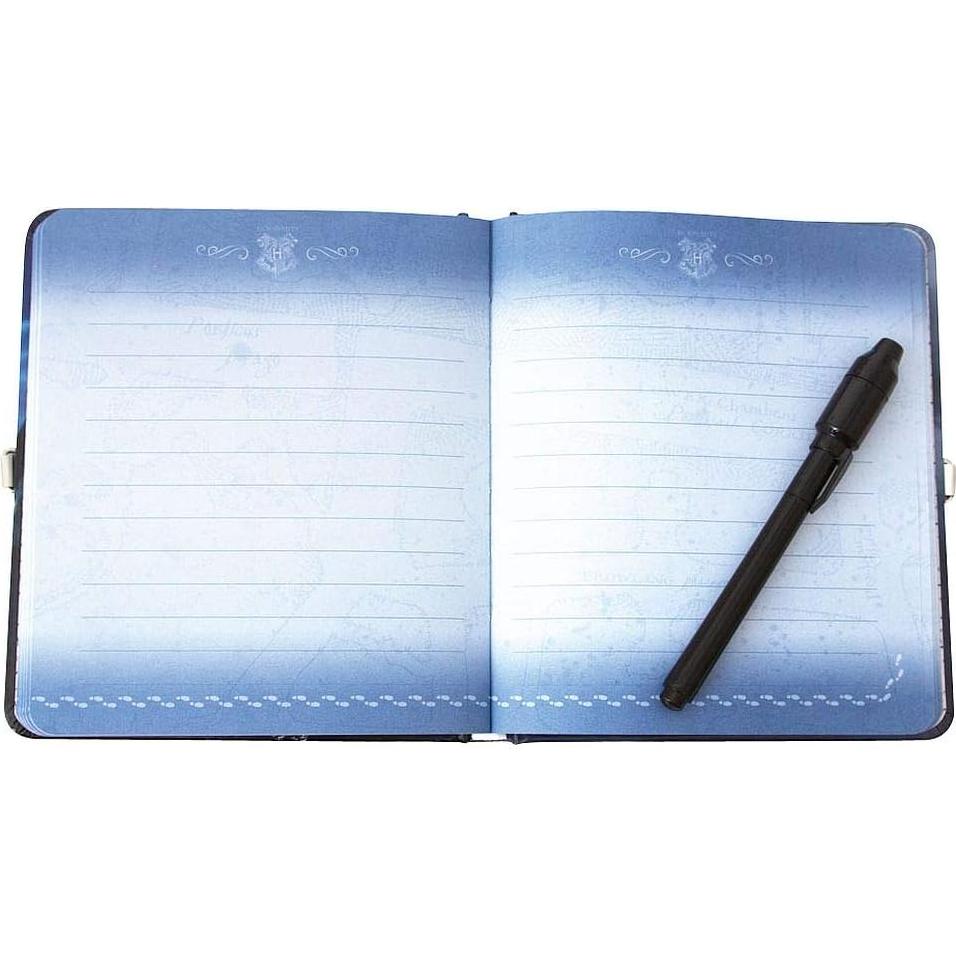 Diario Harry Potter Hogwarts con Cerradura y Bolígrafo Invisible