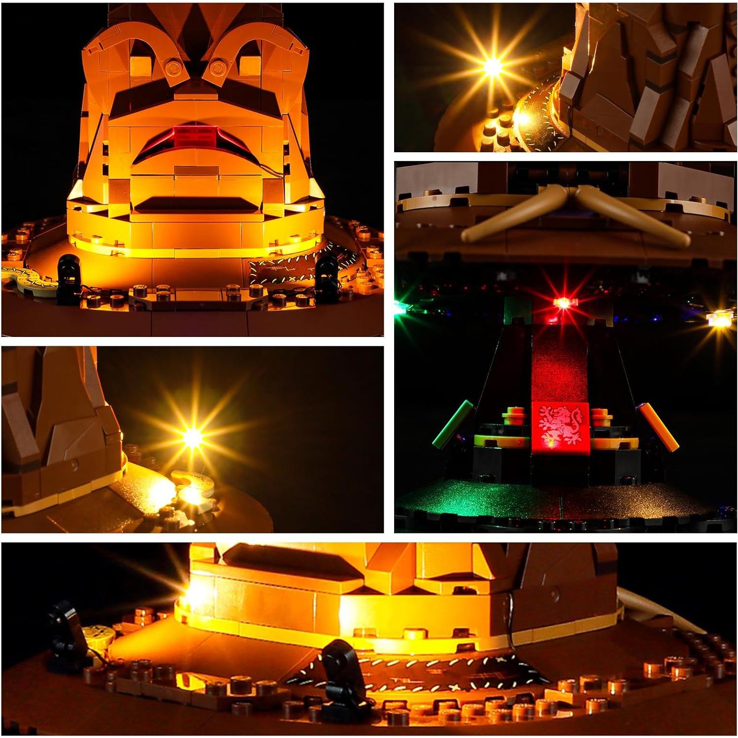 Kit de Luz LED YEABRICKS para LEGO 76429 Harry Potter