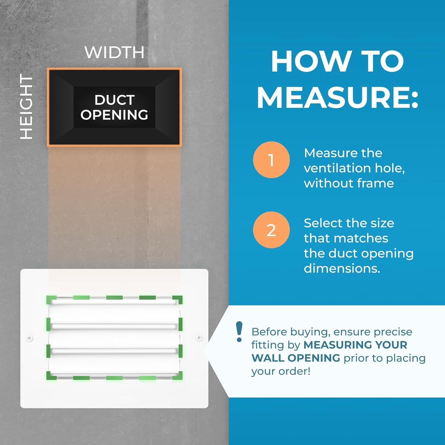 Rejilla de Ventilación de Aluminio Air 360 15x10 cm - Silenciosa
