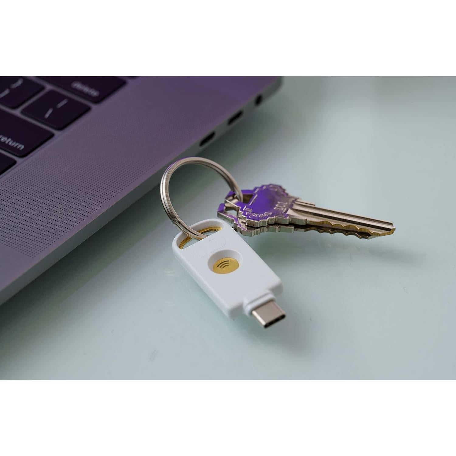 Clave de Seguridad Identiv uTrust FIDO2 NFC USB-C