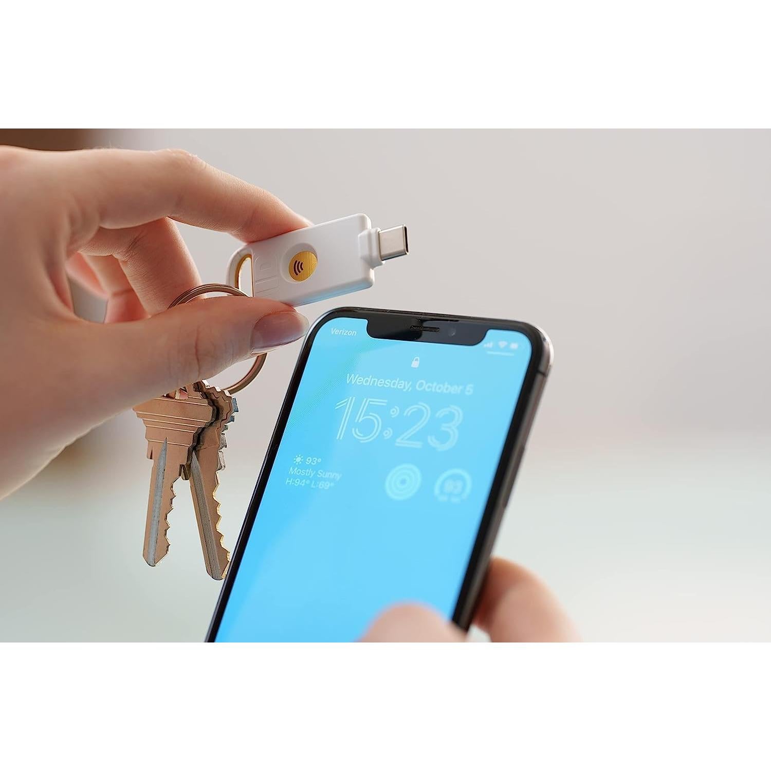 Clave de Seguridad Identiv uTrust FIDO2 NFC USB-C