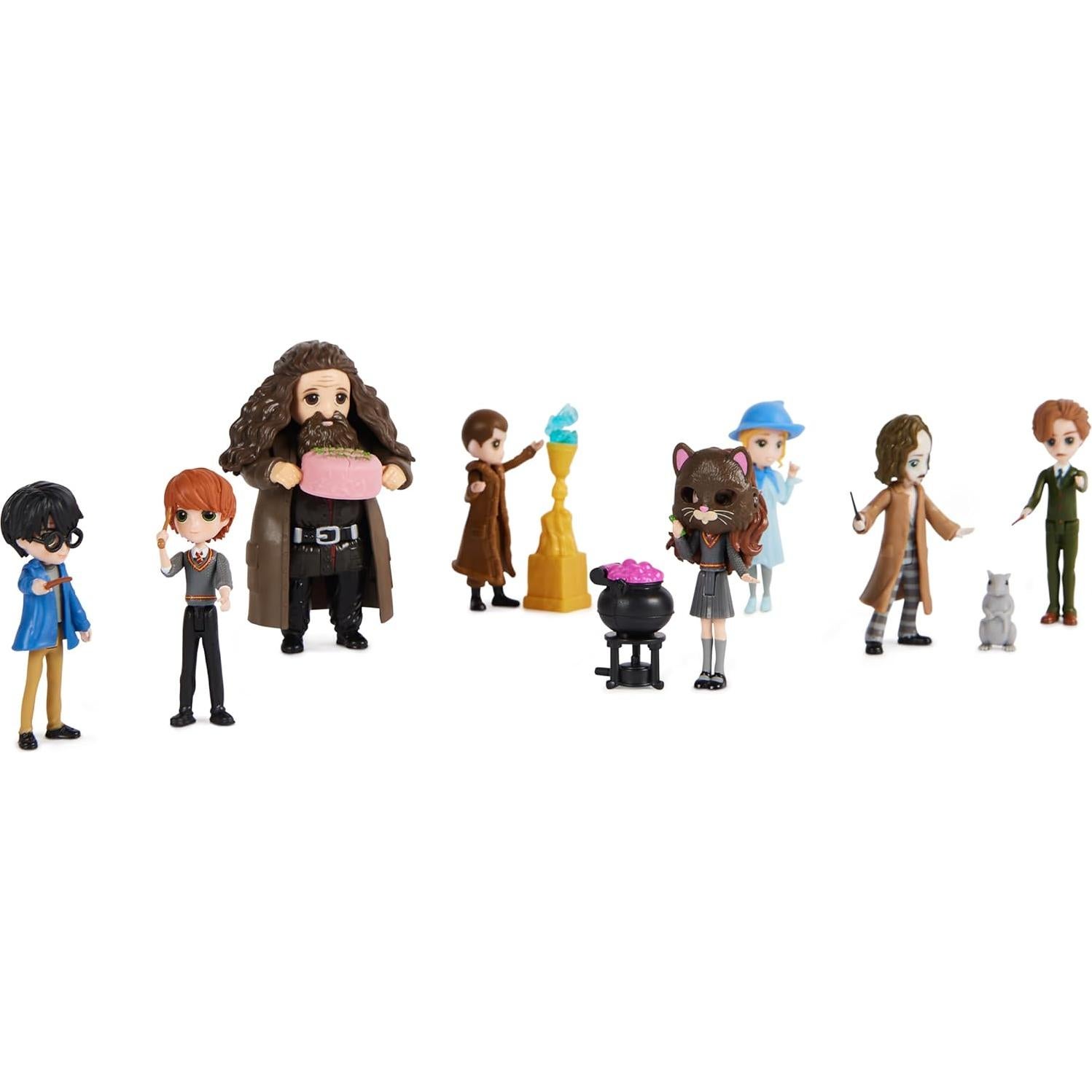 Set de Muñecas Harry Potter 100 Aniversario Spin Master - 8 Figuras y 5 Accesorios