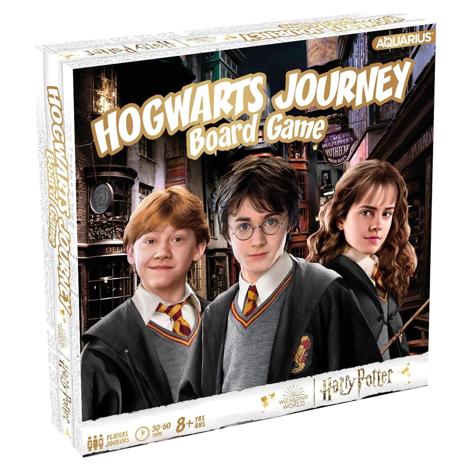 Juego de Mesa Harry Potter AQUARIUS - Diversión Familiar 2-4 Jugadores
