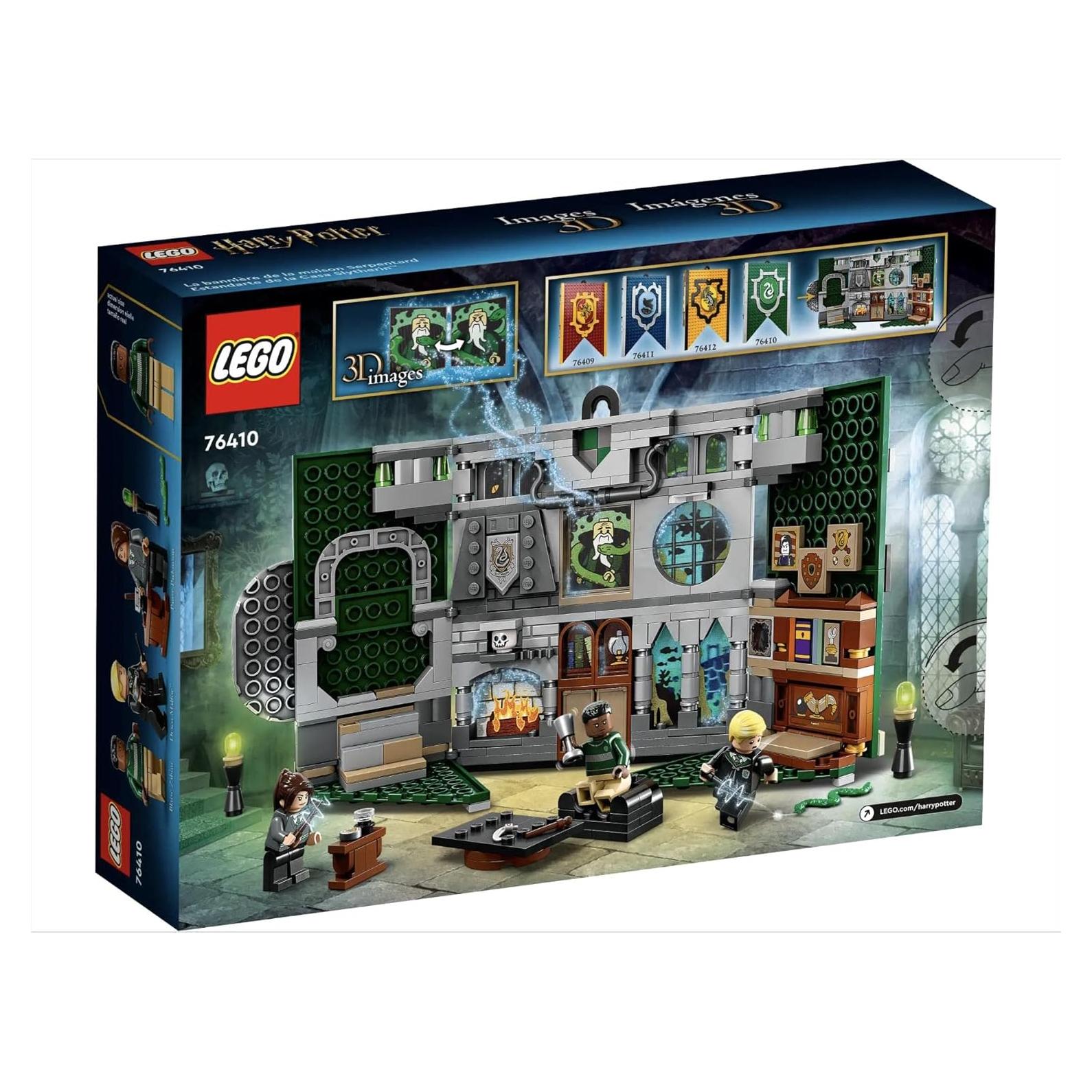 LEGO Harry Potter Bandera Slytherin 76410 con Minifiguras