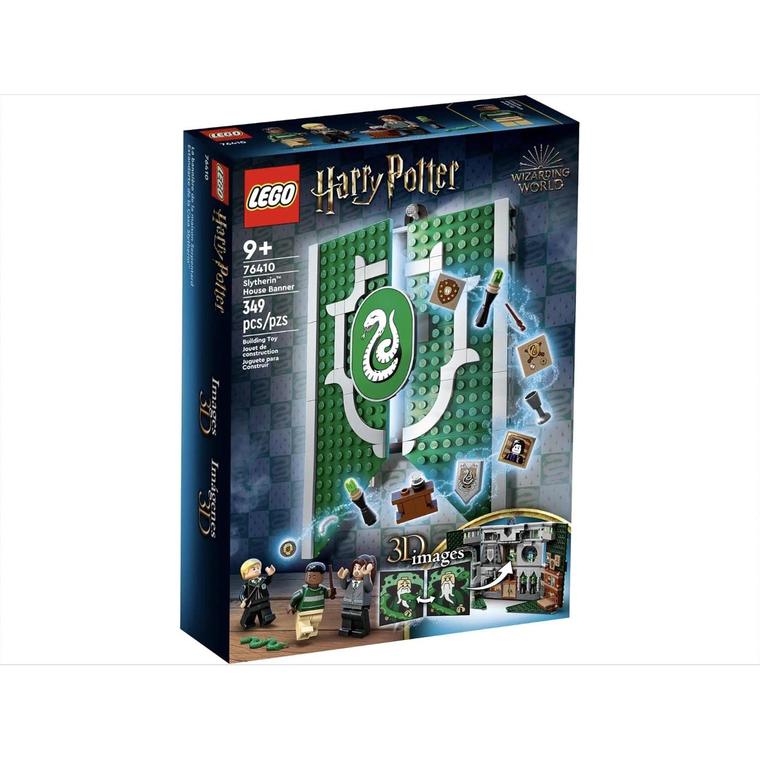 LEGO Harry Potter Bandera Slytherin 76410 con Minifiguras