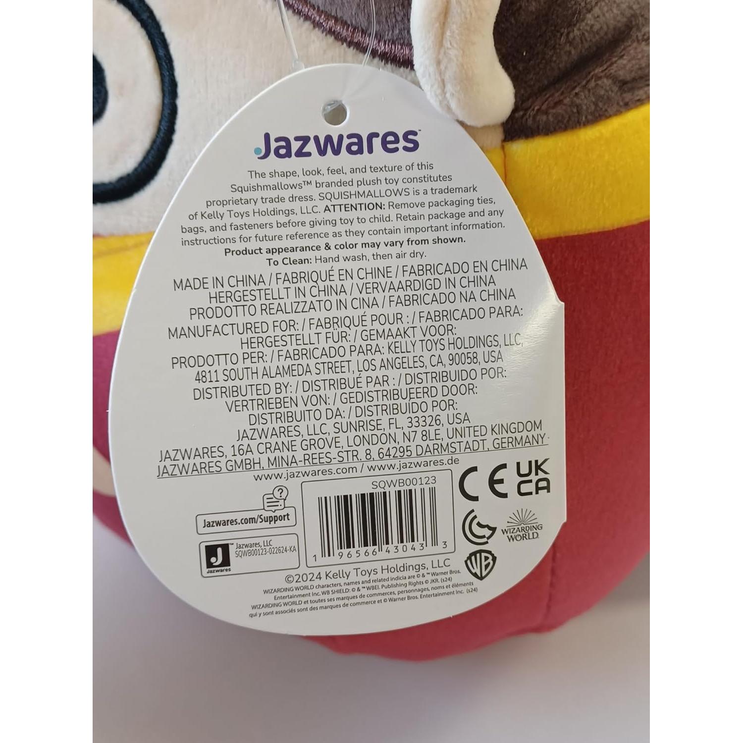 Juguete de Felpa Squishmallows Harry Potter Quidditch 20cm