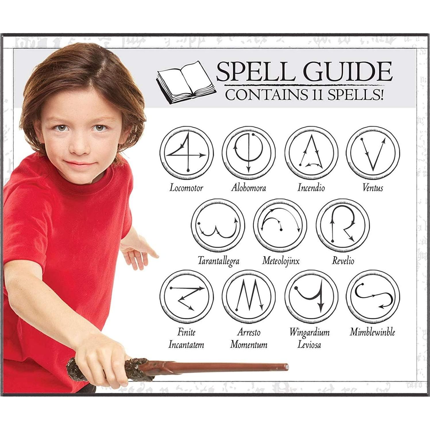 Varita de Entrenamiento Ron Weasley Harry Potter 11 Hechizos