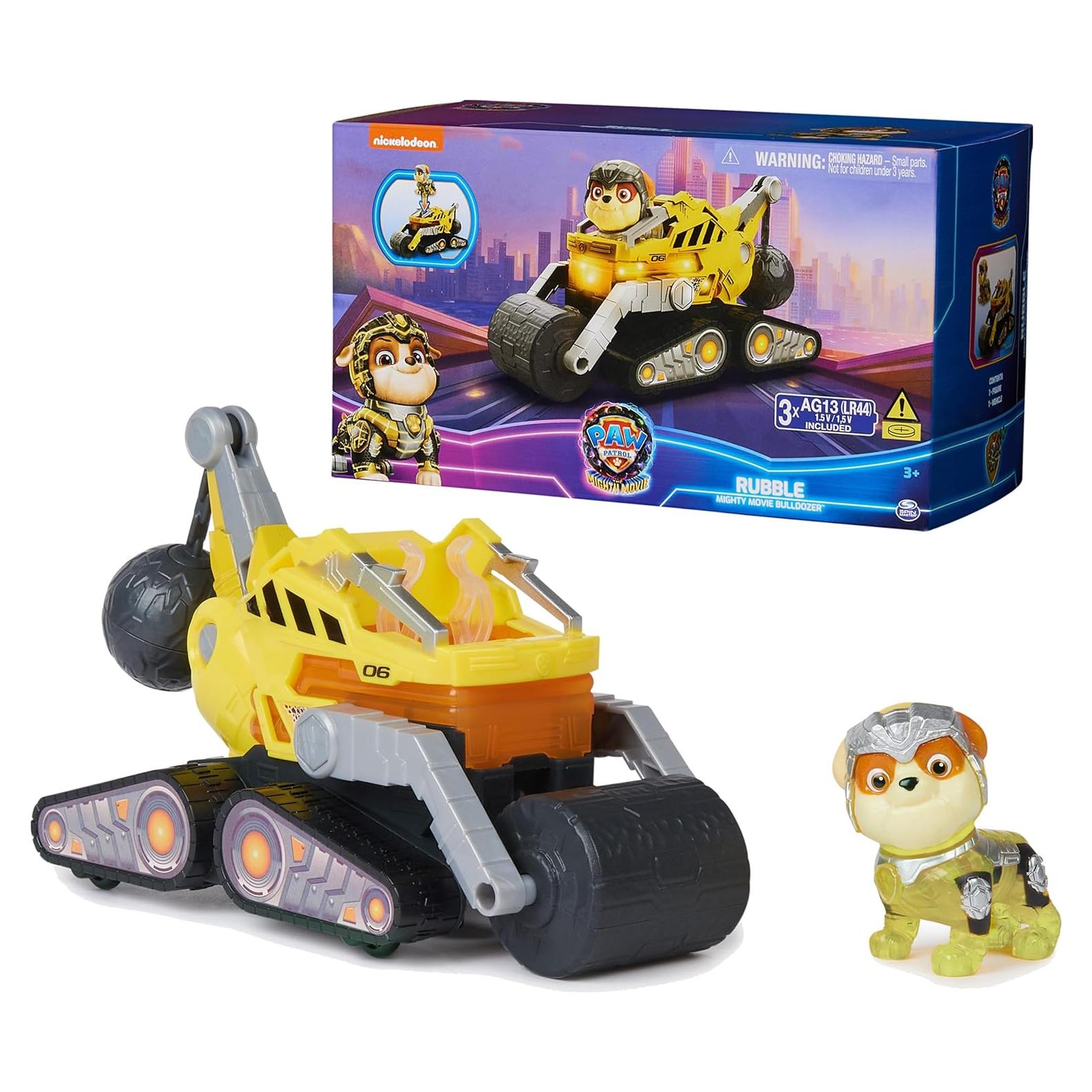 Camión de Juguete Rubble PAW Patrol con Luces y Sonidos