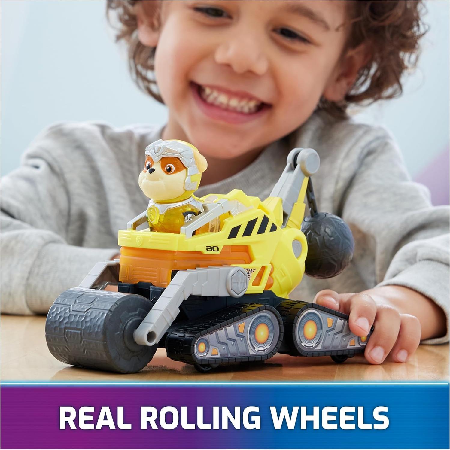 Camión de Juguete Rubble PAW Patrol con Luces y Sonidos