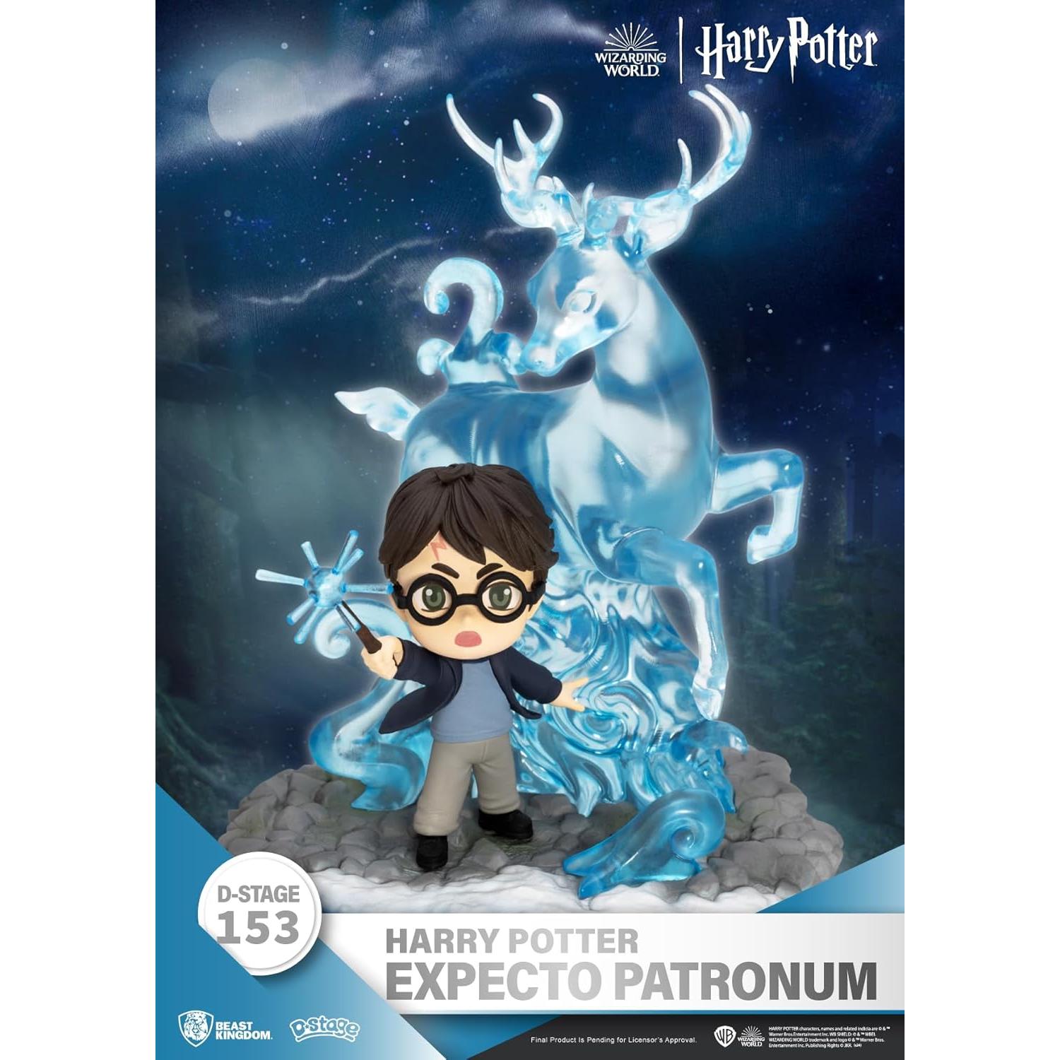 Estatua diorama Expecto Patronum Harry Potter Beast Kingdom