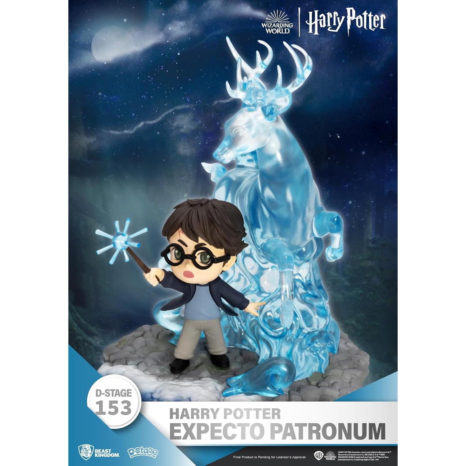 Estatua diorama Expecto Patronum Harry Potter Beast Kingdom
