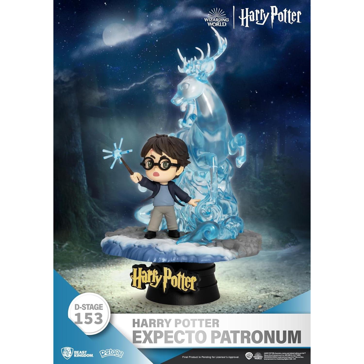 Estatua diorama Expecto Patronum Harry Potter Beast Kingdom
