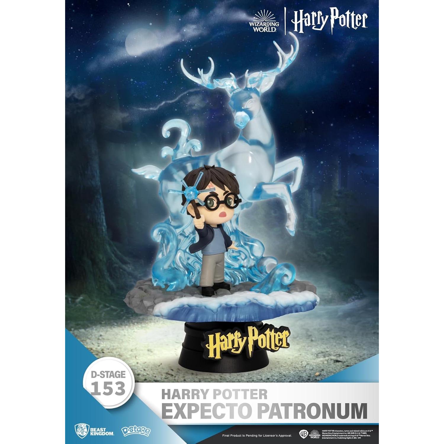 Estatua diorama Expecto Patronum Harry Potter Beast Kingdom