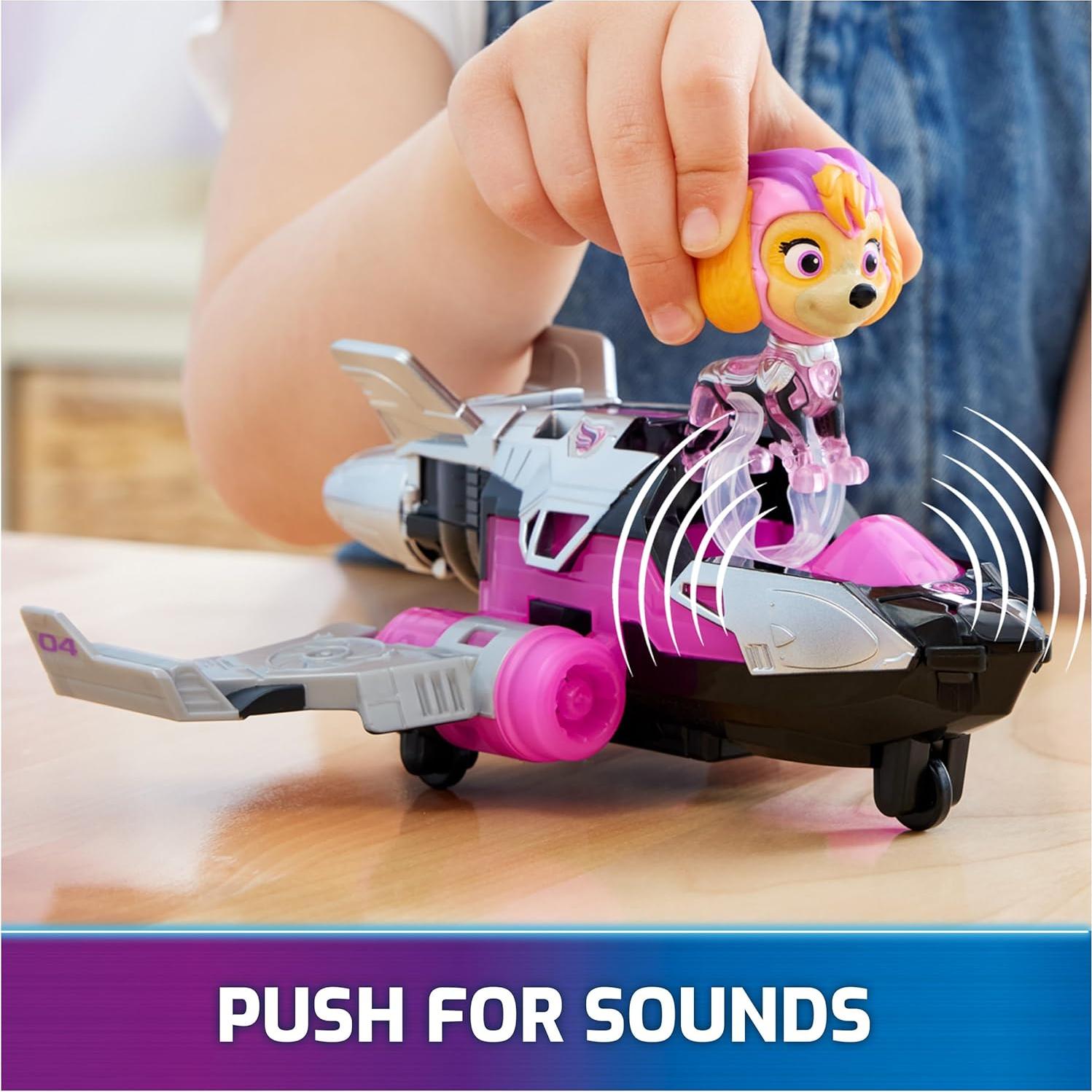 Peluches Aplastables PAW Patrol Skye 20 cm para Niños