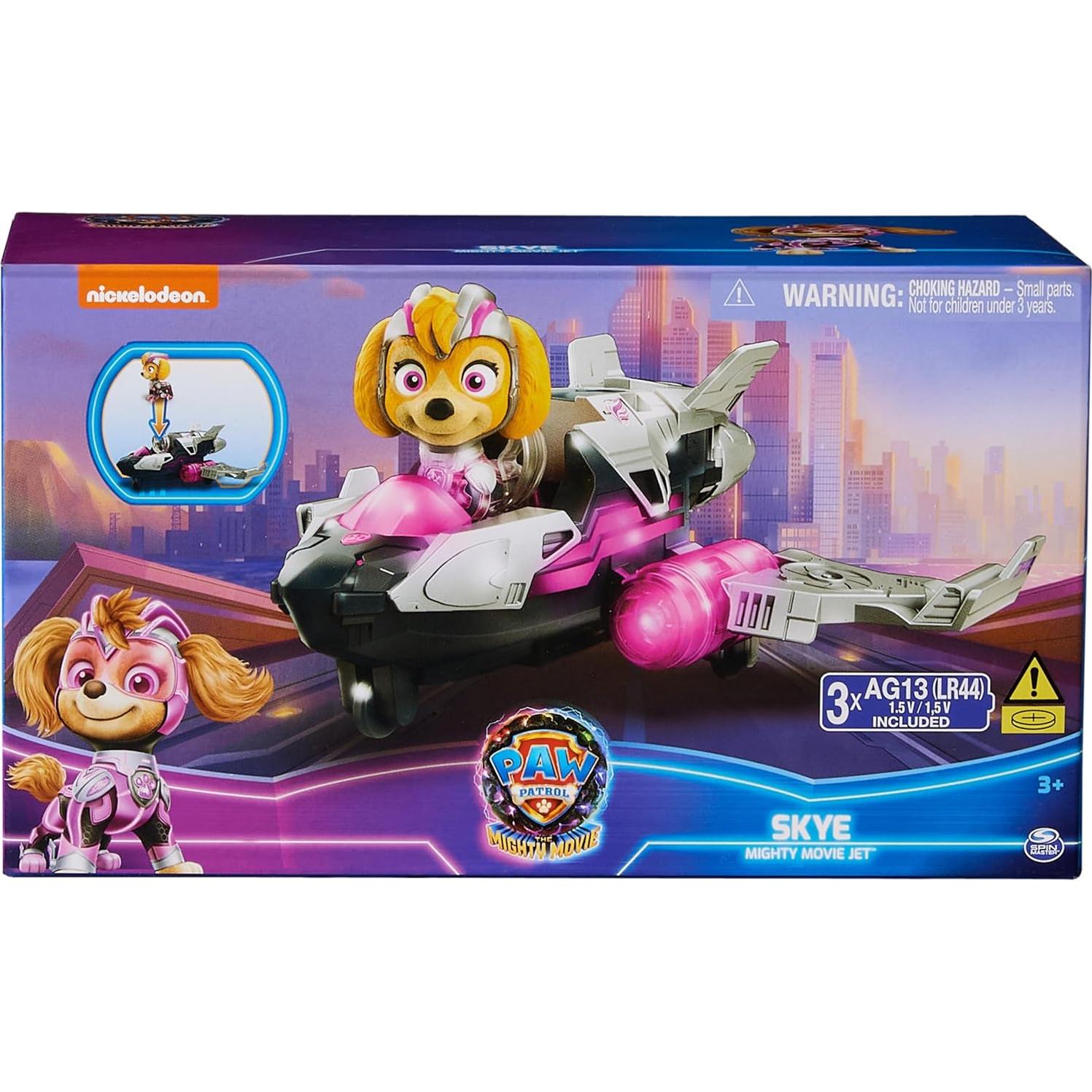 Peluches Aplastables PAW Patrol Skye 20 cm para Niños