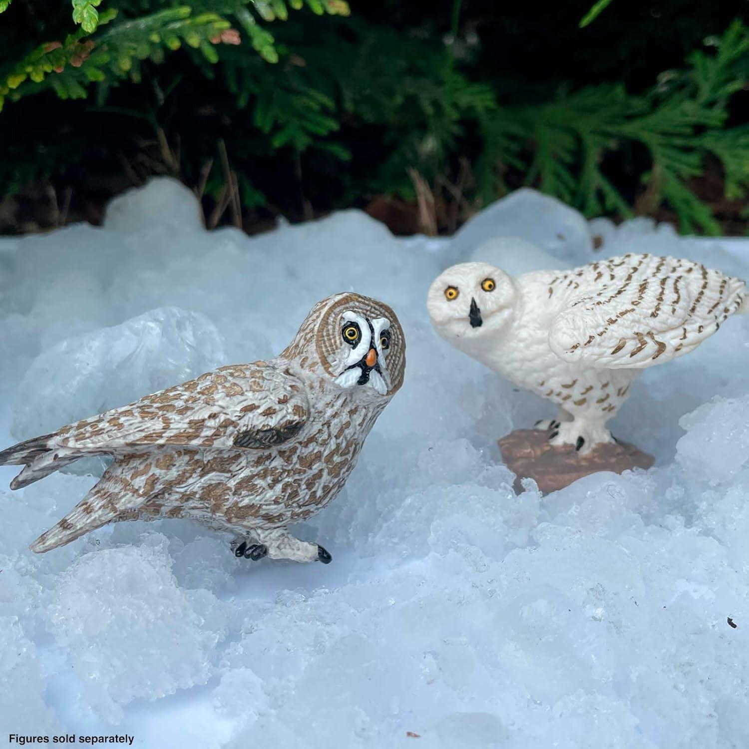 Figura de Búho Nival Safari Ltd. - Juguete Educativo 6.35 cm