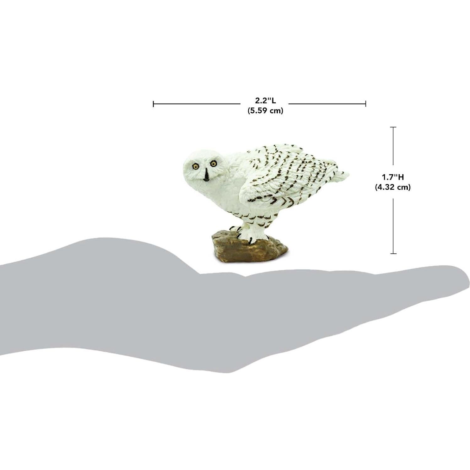 Figura de Búho Nival Safari Ltd. - Juguete Educativo 6.35 cm