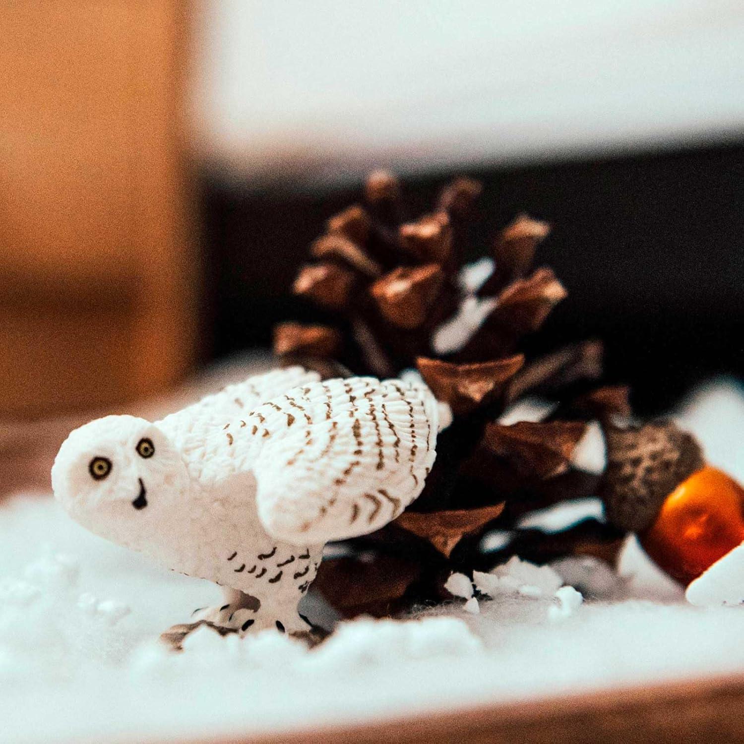 Figura de Búho Nival Safari Ltd. - Juguete Educativo 6.35 cm