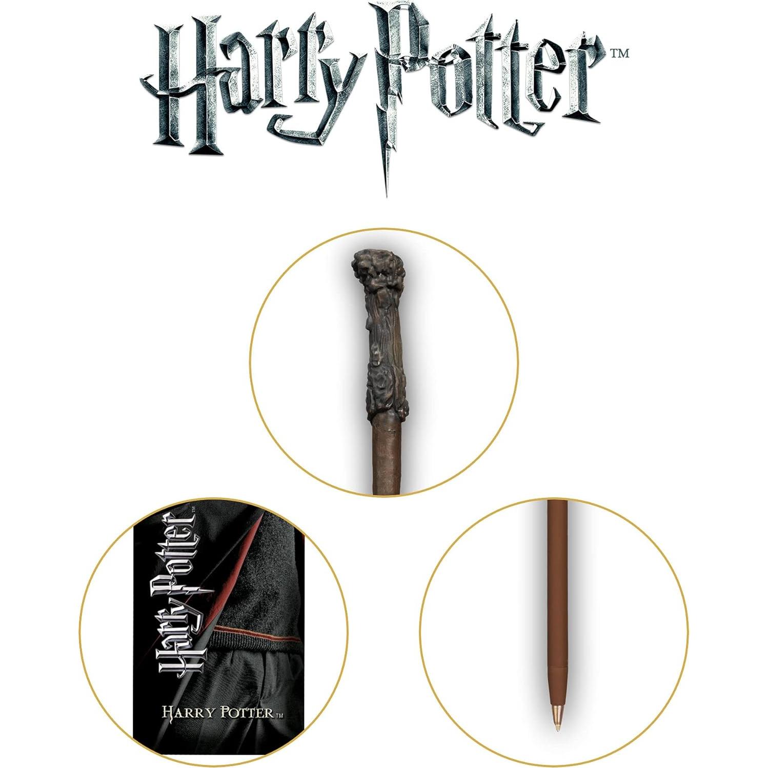 Pluma y Marcador de Varita Harry Potter Colección Noble