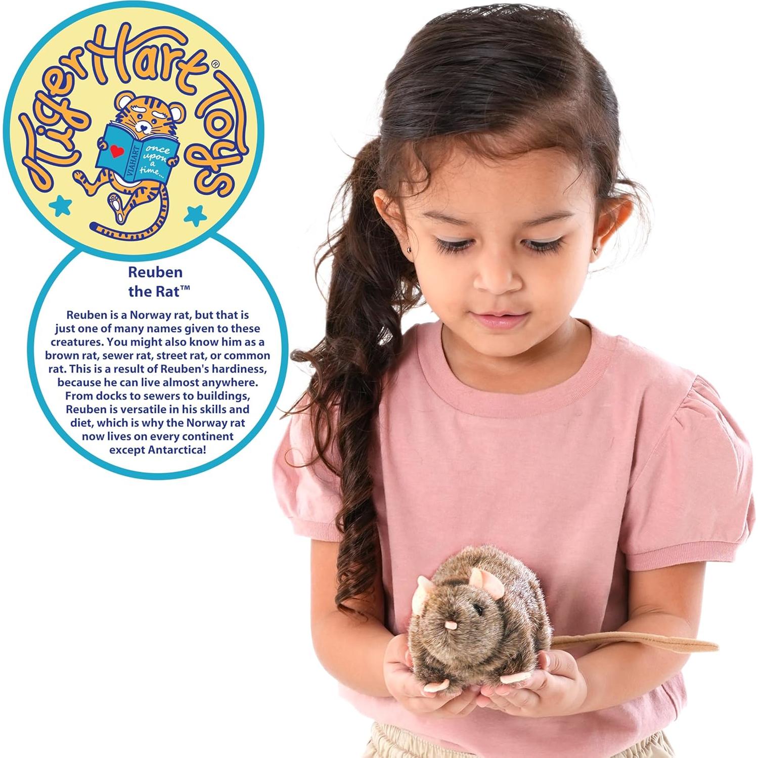 Reuben La Rata - Peluche 17.78 cm VIAHART para Niños