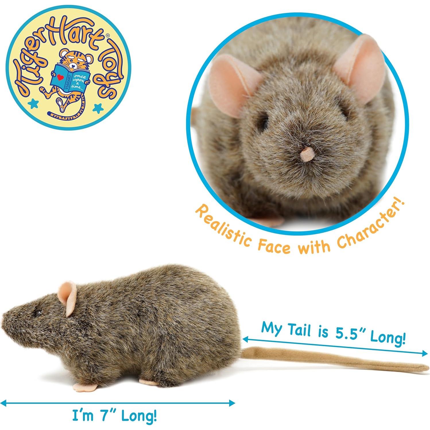 Reuben La Rata - Peluche 17.78 cm VIAHART para Niños