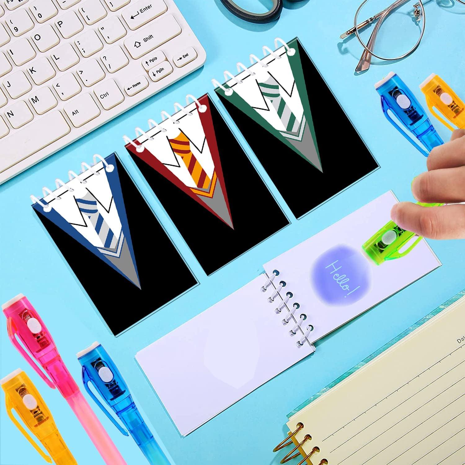 Set Fiesta Mágica 24 Pcs: Bolígrafos Tinta Invisible + Mini Blocs