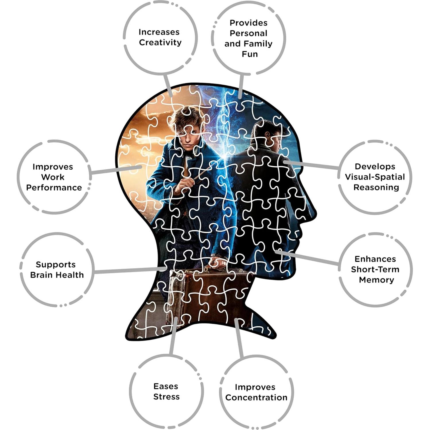 Rompecabezas Harry Potter 1000 Piezas AQUARIUS 50.8x71.1 cm