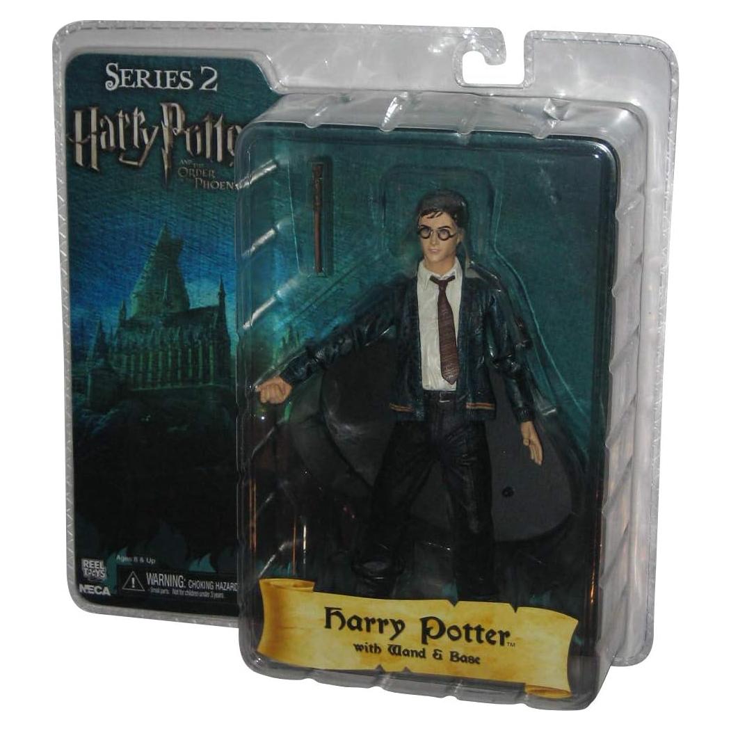 Figura de Acción Harry Potter NECA 7" Serie 2 con Varita