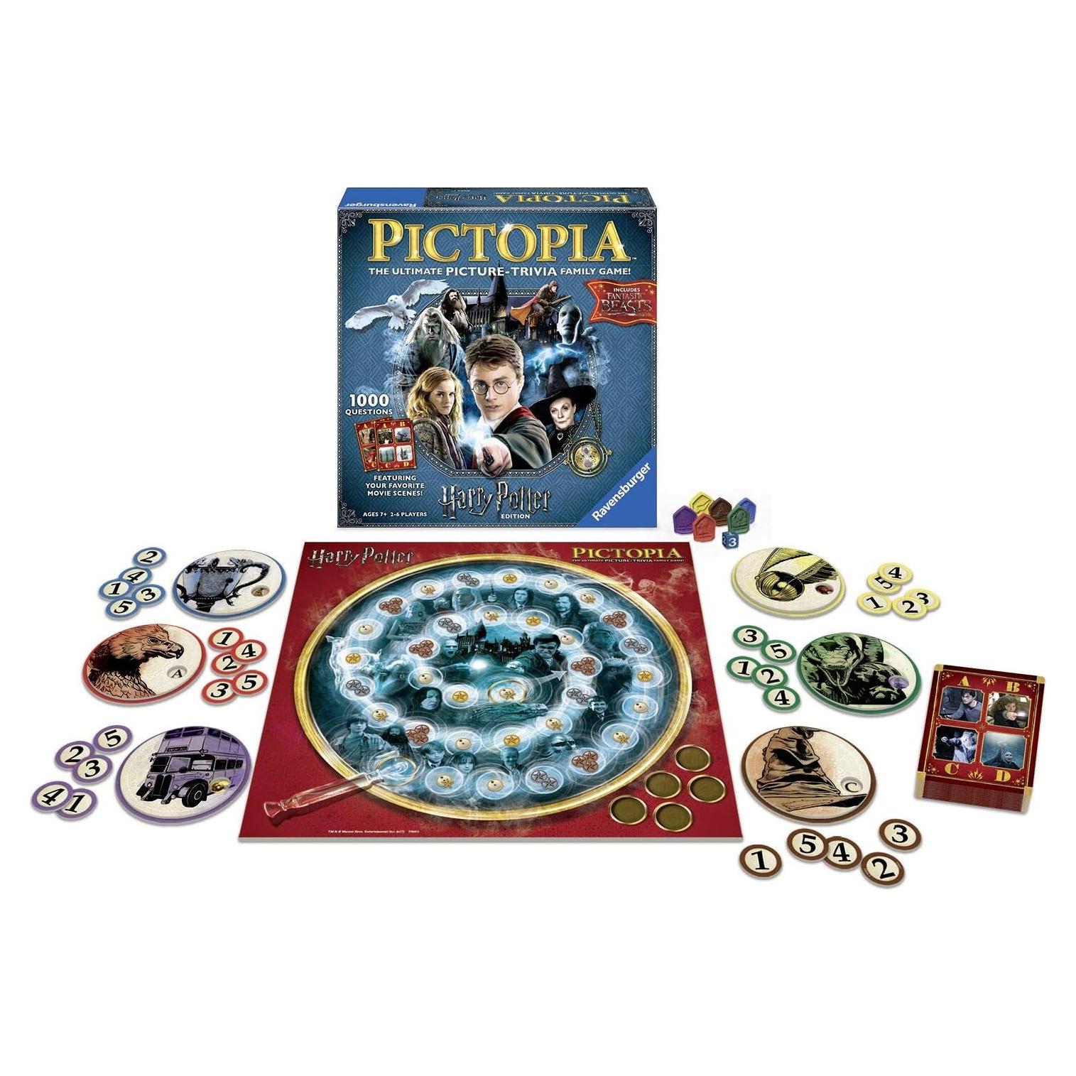 Juego de Trivia Familiar Harry Potter Pictopia Ravensburger