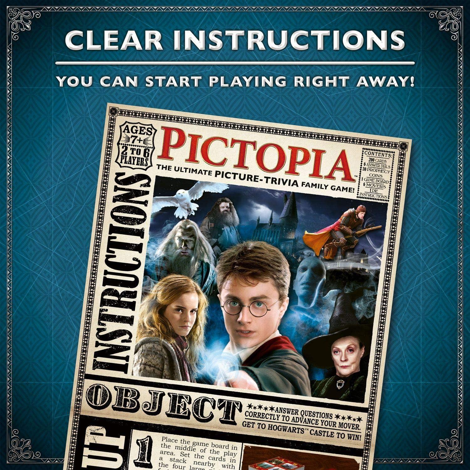 Juego de Trivia Familiar Harry Potter Pictopia Ravensburger