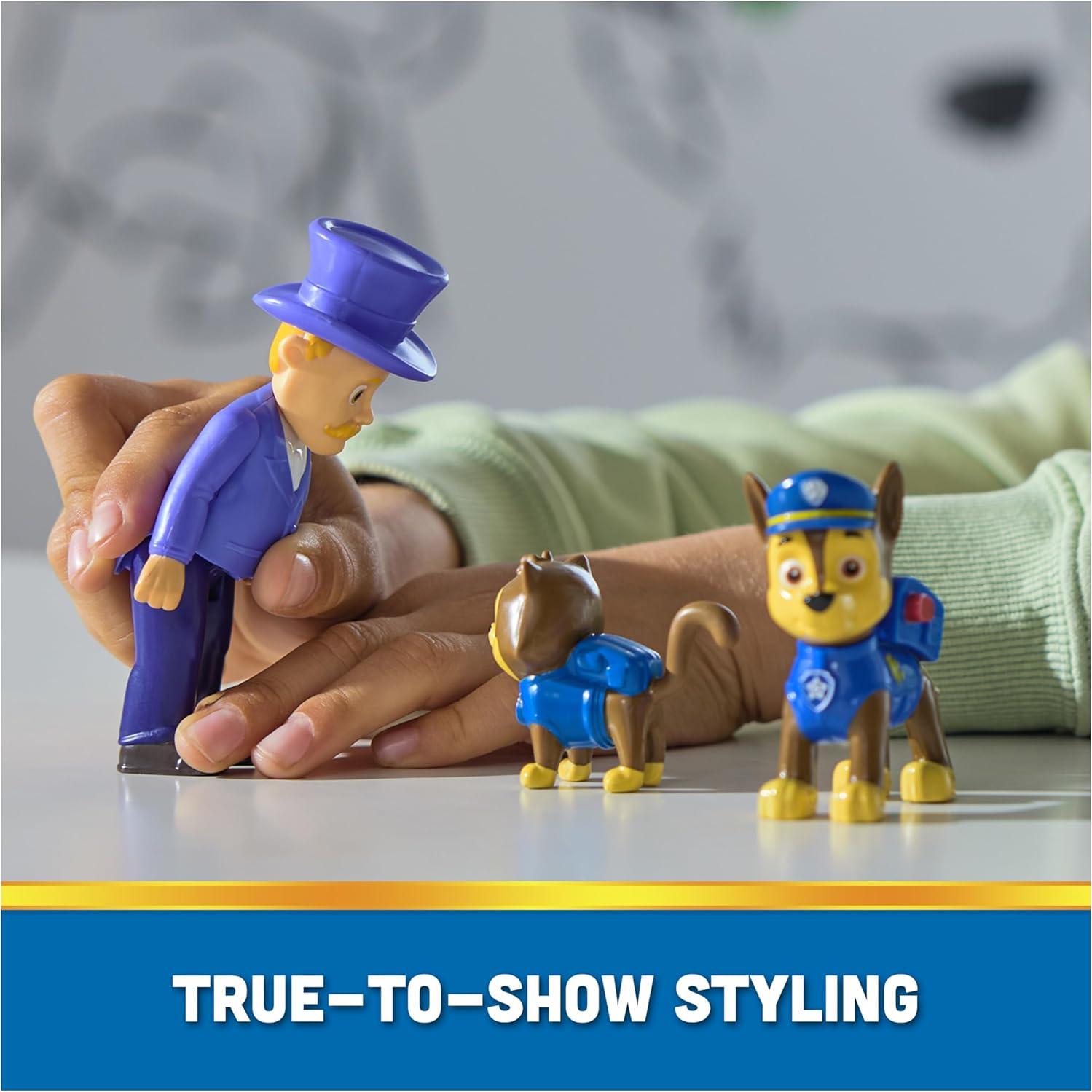 Conjunto de Figuras Paw Patrol Chase y Humdinger 3+ Años