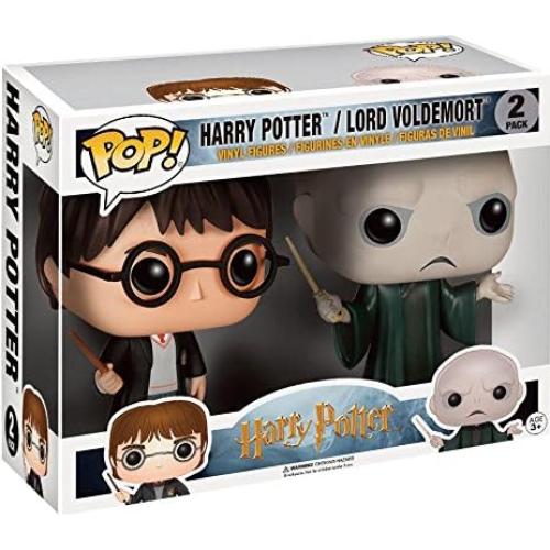 Figuritas Funko Pop Harry Potter y Voldemort 2-Pack 10 cm