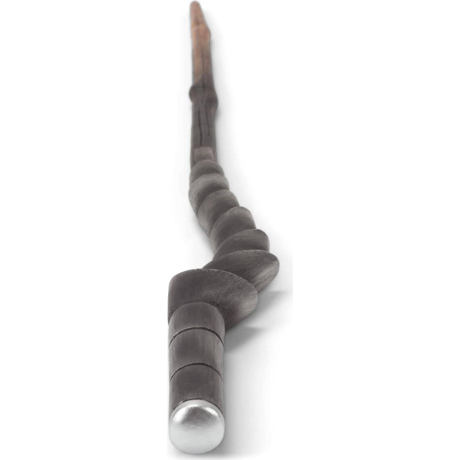 Varita Mágica Jardín de Cabaña Gris Pizarra 34.93 cm Resina