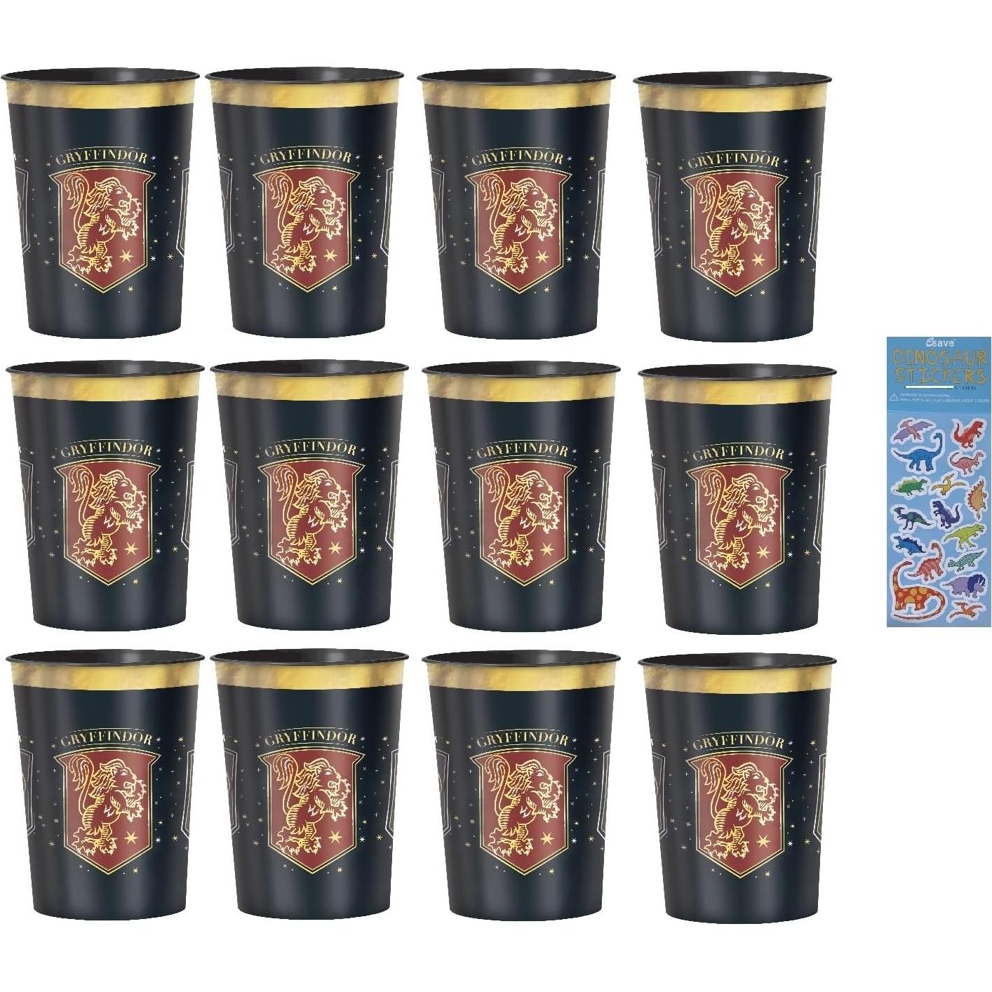 Suministros Fiesta Cumpleaños Harry Potter Único 12 Vasos Reutilizables