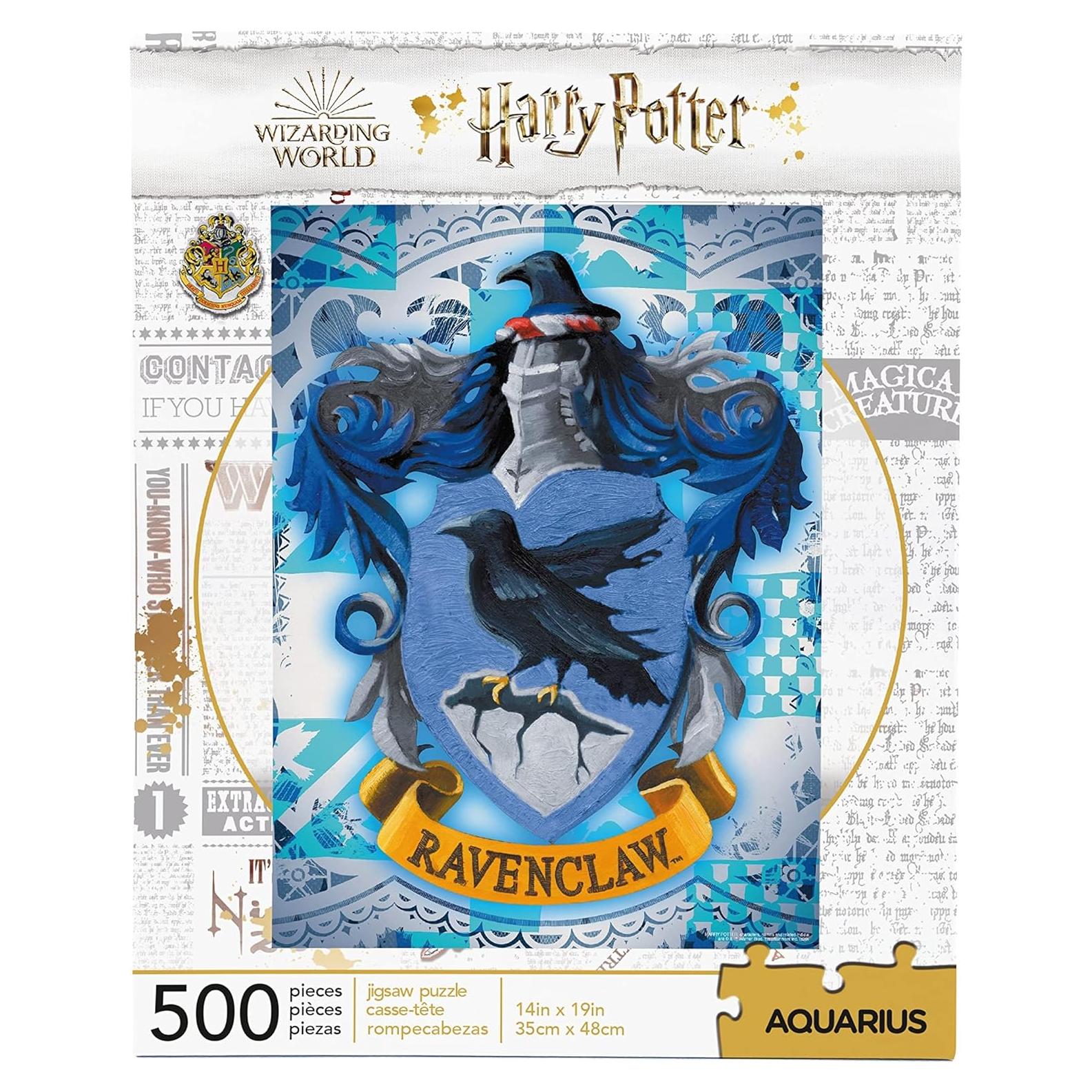 Rompecabezas 500 Piezas AQUARIUS Escudo Ravenclaw 48x35cm