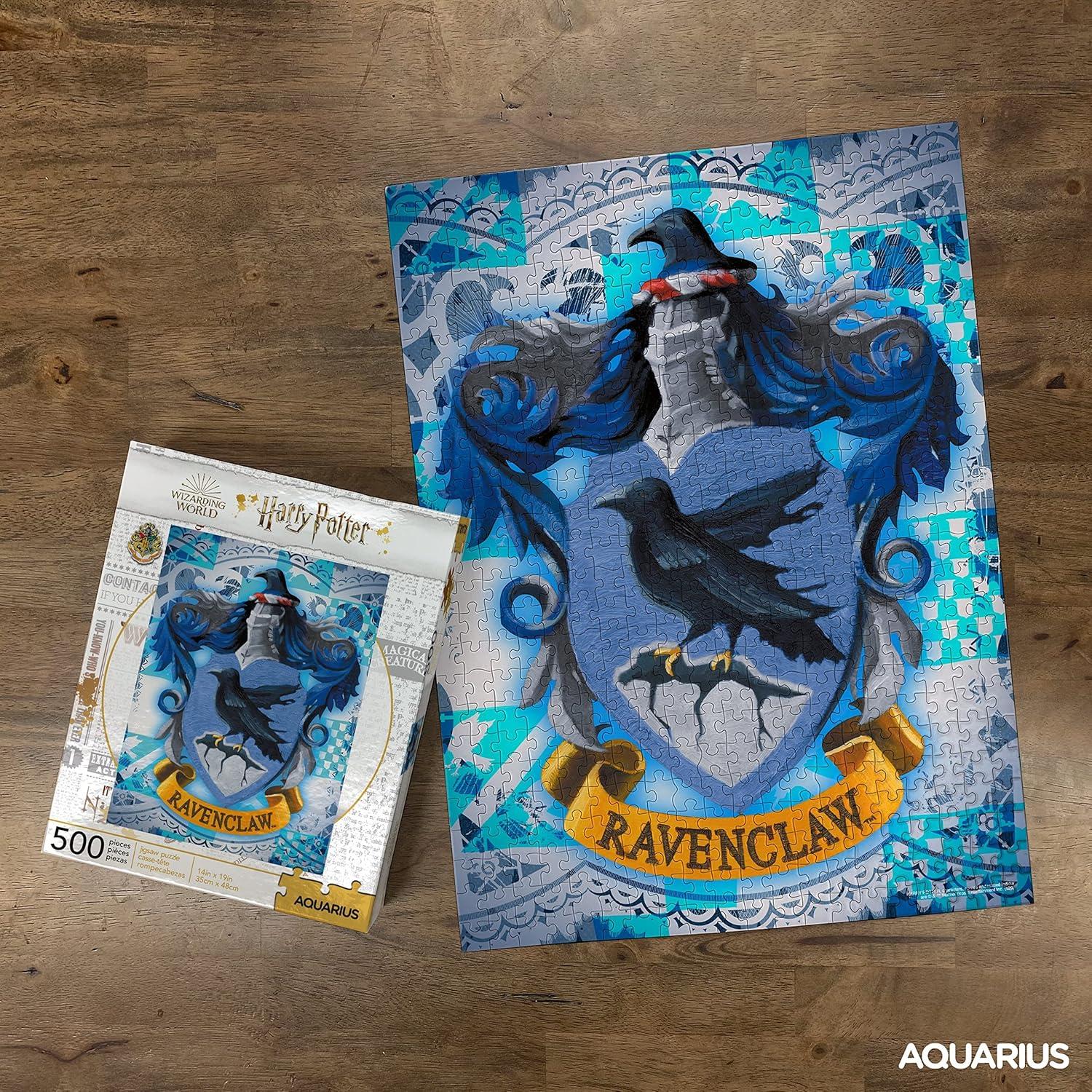 Rompecabezas 500 Piezas AQUARIUS Escudo Ravenclaw 48x35cm